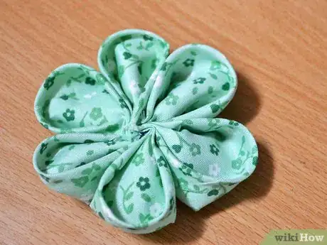 Image titled Make Fabric Kanzashi Flowers Step 20