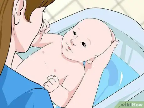 Image titled Give a Baby a Bath in the Sink Step 2