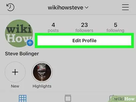 Image titled Get Multiple Lines in an Instagram Bio on iPhone or iPad Step 3