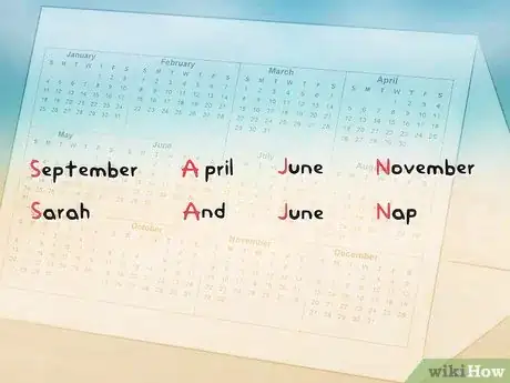 Image titled Memorize How Many Days Are in Each Month Step 11