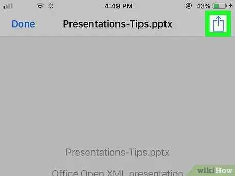 Image titled Open a PPTX File on iPhone or iPad Step 20