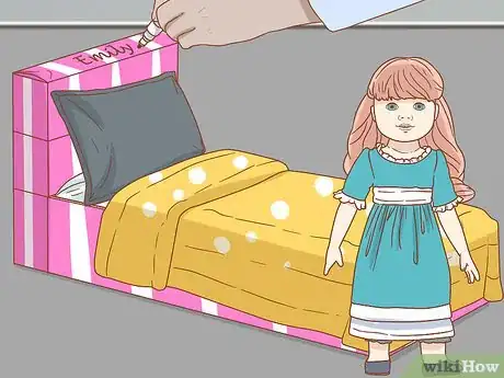 Image titled Make a Bed for American Girl Dolls Step 10