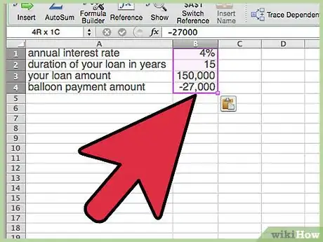 Image titled Calculate a Balloon Payment in Excel Step 13