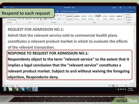 Image titled Answer a Request for Admissions Step 8