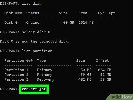 Image titled Convert MBR to GPT Disk with AOMEI Partition Assistant Step 7