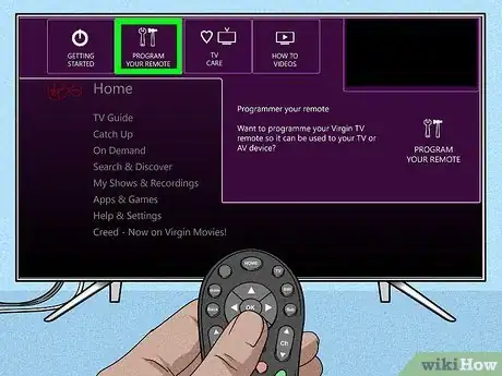 Image titled Connect a Virgin Remote to a TV Step 14