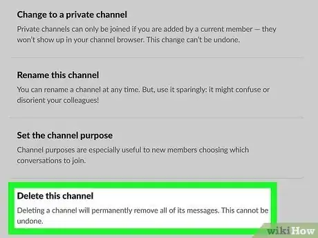 Image titled Delete a Channel on Slack Step 5