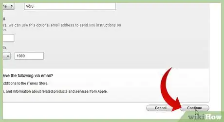 Image titled Create a Free Account on iTunes for Windows PC Step 6