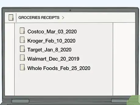 Image titled Organize Receipts Step 8