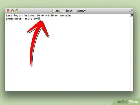 Image titled Install Subversion on Mac OS X Step 3Bullet1