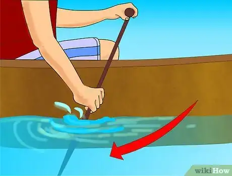 Image titled Paddle a Canoe Alone Using the J Stroke Step 6
