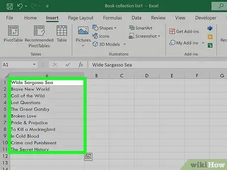 Image titled Make a List Within a Cell in Excel Step 14