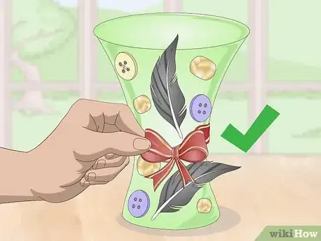 Image titled Decorate a Flower Vase with a Ribbon Step 14