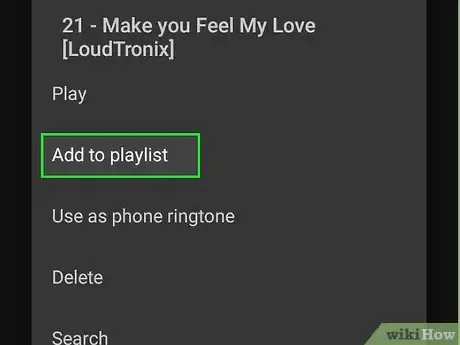 Image titled Add a Playlist Shortcut on Android Step 3