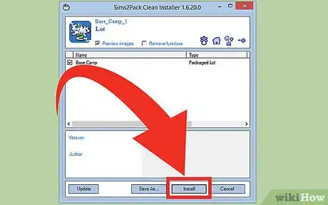 Image titled Install Custom Lots in Sims 2 Step 4