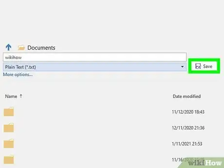 Image titled Save a Text or .txt File Step 5