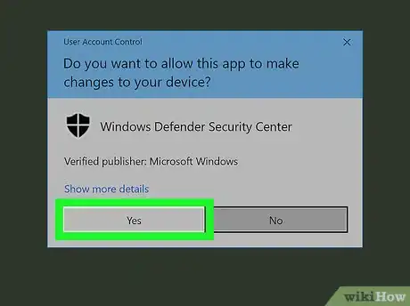 Image titled Turn On Windows Defender Step 9