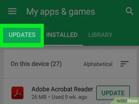 Image titled Update Apps on Android Step 4