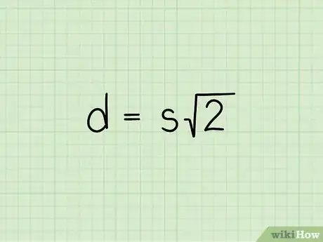 Image titled Calculate a Diagonal of a Square Step 2