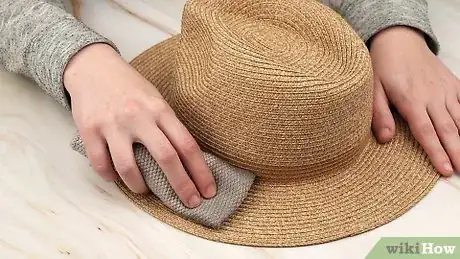 Image titled Clean Straw Hats Step 13