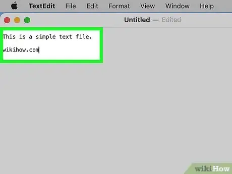 Image titled Create a TXT File on Mac Step 5