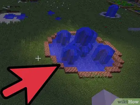 Image titled Make a Fountain in Minecraft Step 15