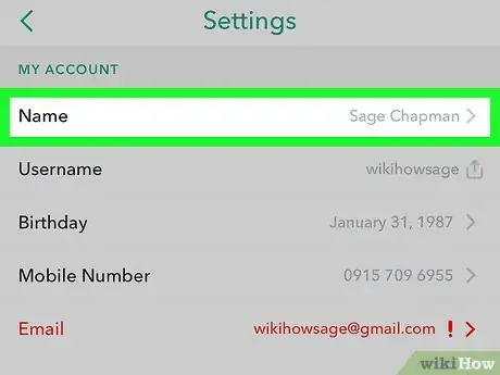Image titled Change Your Snapchat User Name Step 24