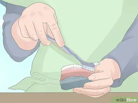 Image titled Clean Dentures Step 5