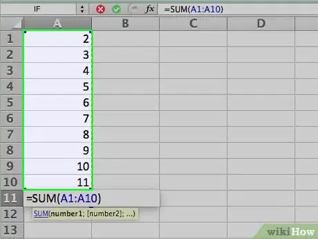 Image titled Calculate Averages in Excel Step 4