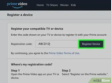 Image titled Register a TV with Amazon Prime Step 13