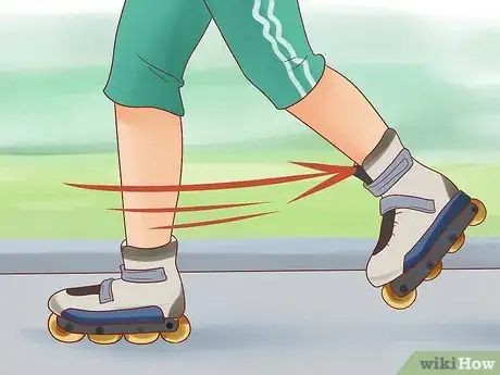 Image titled Rollerblade Backwards Step 5