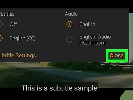 Image titled Get Subtitles on Amazon Prime Step 6