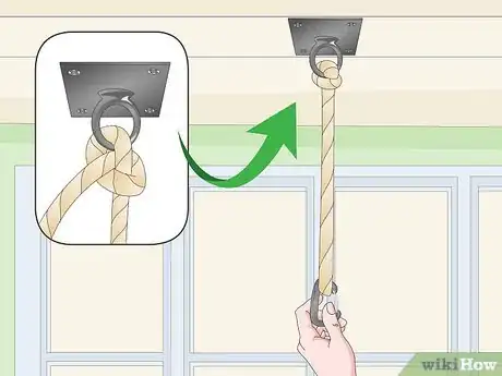 Image titled Set Up an Aerial Yoga Hammock Step 16