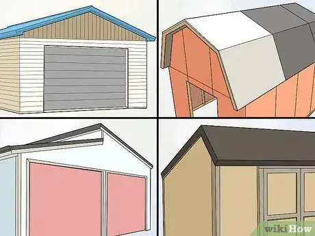 Image titled Build a Shed Roof Step 1