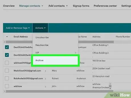 Image titled Clean an Email List in Mailchimp Step 9