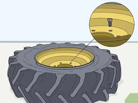 Image titled Remove a Tractor Tire from the Rim Step 8