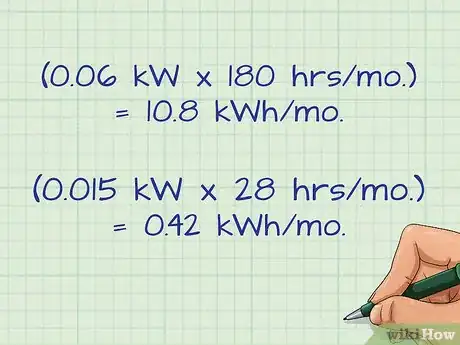 Image titled Calculate Kilowatts Used by Light Bulbs Step 4
