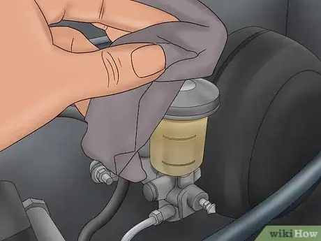 Image titled Add Brake Fluid to the Clutch Master Cylinder Step 10