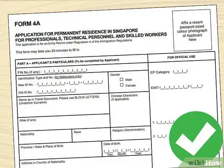 Image titled Apply for Citizenship in Singapore Step 1