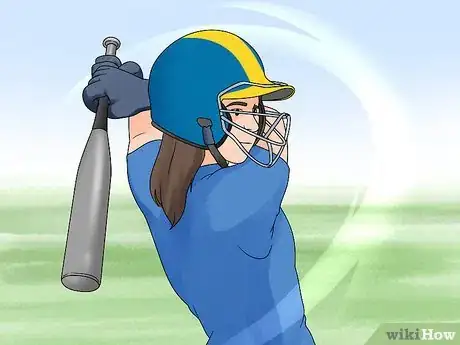 Image titled Hit the Ball Properly in Softball Step 10