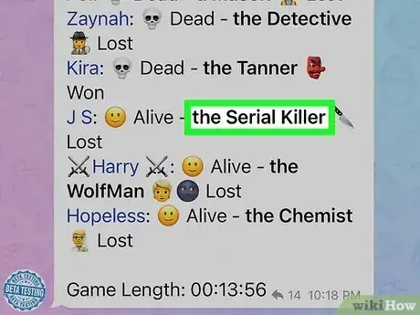 Image titled Play Werewolf on Telegram on iPhone or iPad Step 15