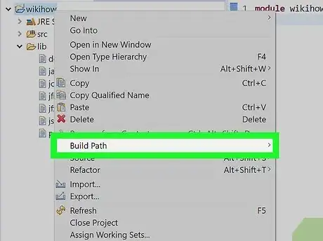 Image titled Add JARs to Project Build Paths in Eclipse (Java) Step 37