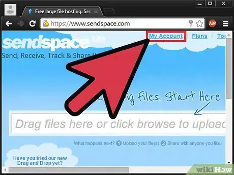 Image titled Download Files from Sendspace Step 3