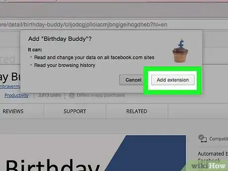 Image titled Create a Birthday Card on Facebook Step 4