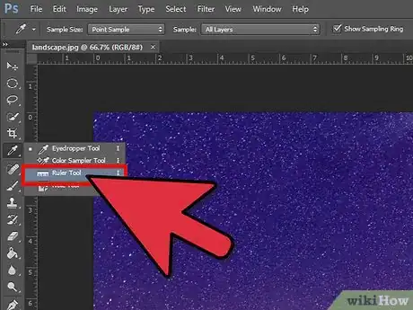Image titled Straighten the Horizon in Adobe Photoshop Step 1