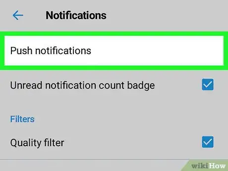 Image titled Get Push Notifications for a Users Tweets on Twitter for Android App Step 6