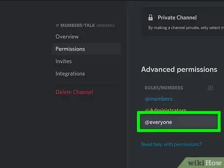 Image titled Lock a Discord Channel on a PC or Mac Step 5