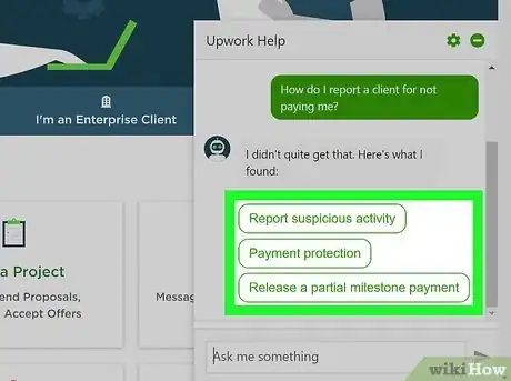 Image titled Contact Support on Upwork Step 13