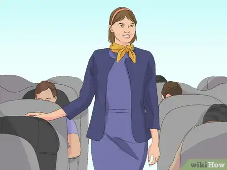 Image titled Become A Corporate Flight Attendant Step 10