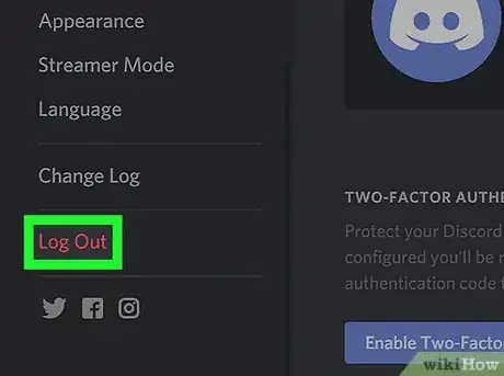 Image titled Log Out of Discord on a PC or Mac Step 3